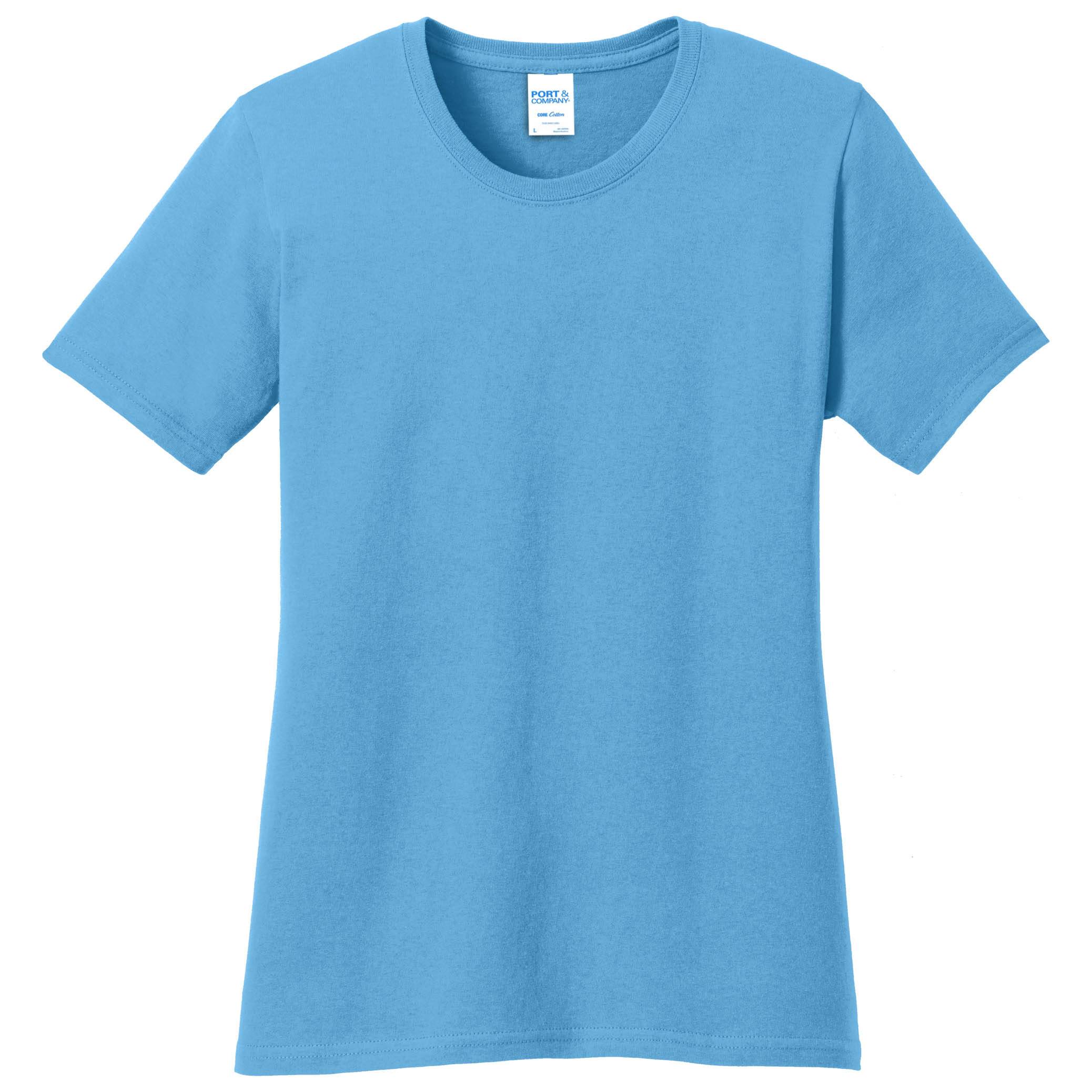 Port & Company® Ladies Core Cotton Tee