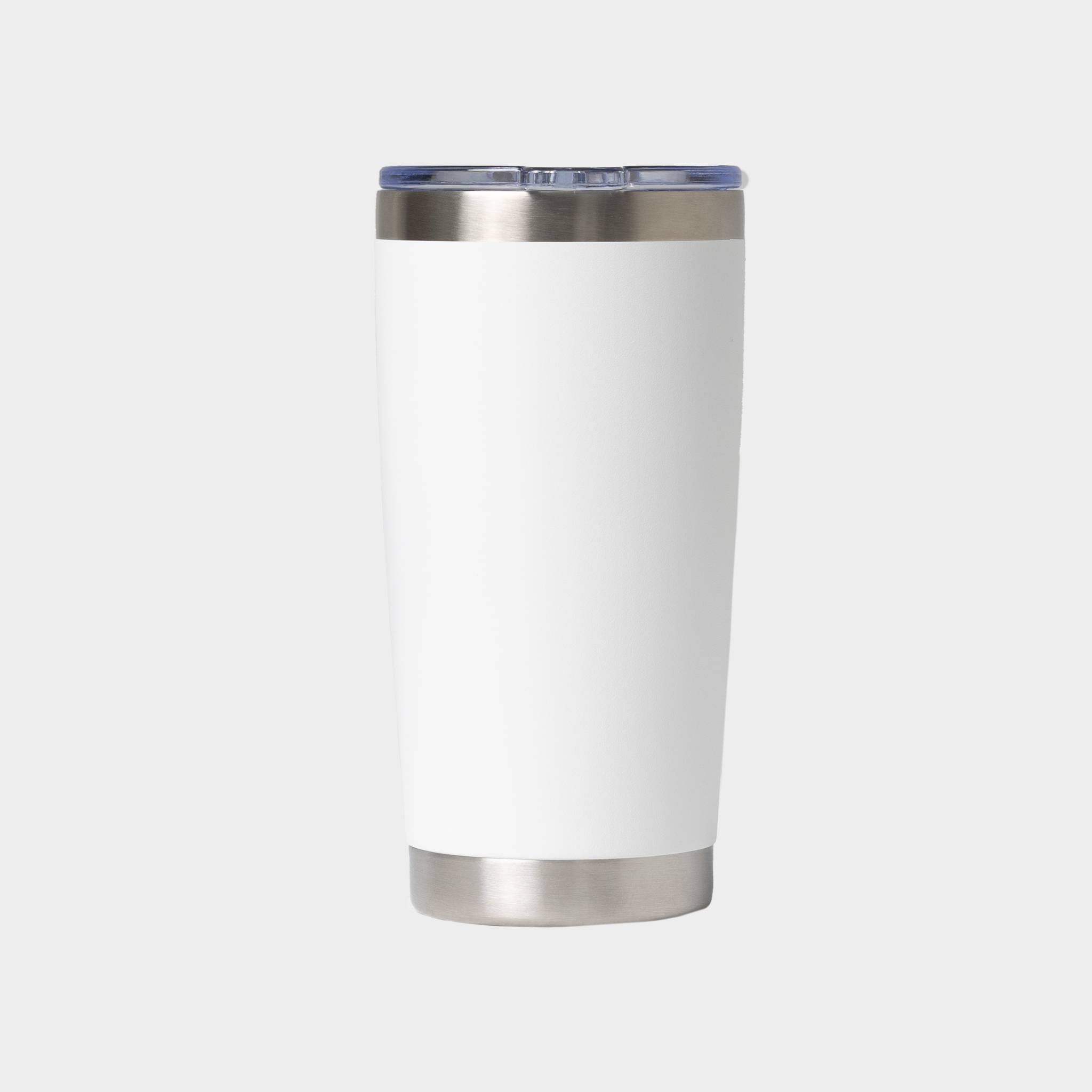 Tumbler with lid, double wall vacuum sealed